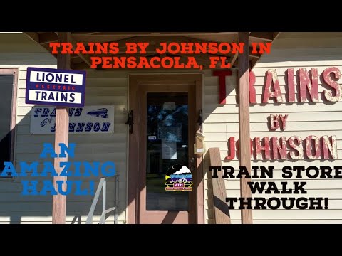 Trains by Johnson walk though! Lots of Lionel trains and Mth and everything from z to g gauge