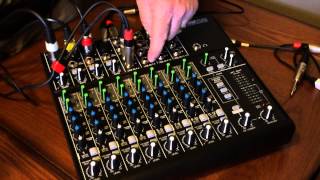 Video thumbnail for How to set up & use a Mackie 1202-VLZ4 Mixer for Podcasting by Ryan Urlacher