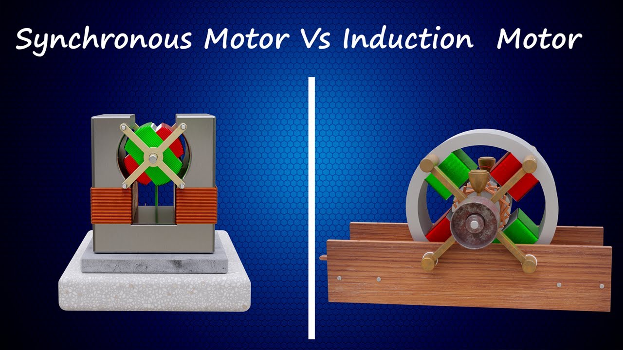 Synchronous Motor vs Induction Motor | Induction motor vs Synchronous motor | Motor difference