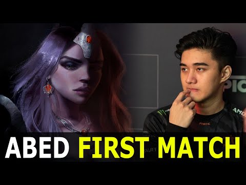 ABED BACK TO AMERICA - FIRST MATCH AFTER SINGAPORE MAJOR | DOTA 2 Gameplay