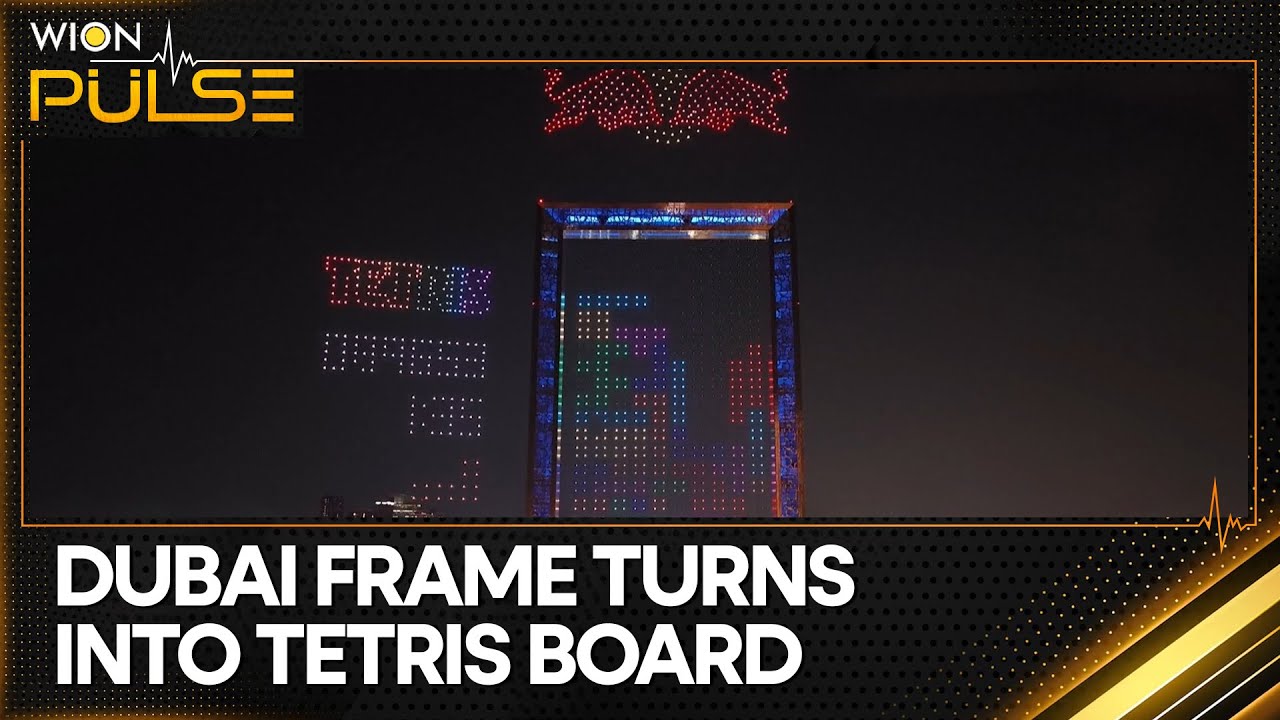 Turkey's Fehmi Atalar Wins Inaugural Tetris World Final Played on the Iconic Dubai Frame | WION