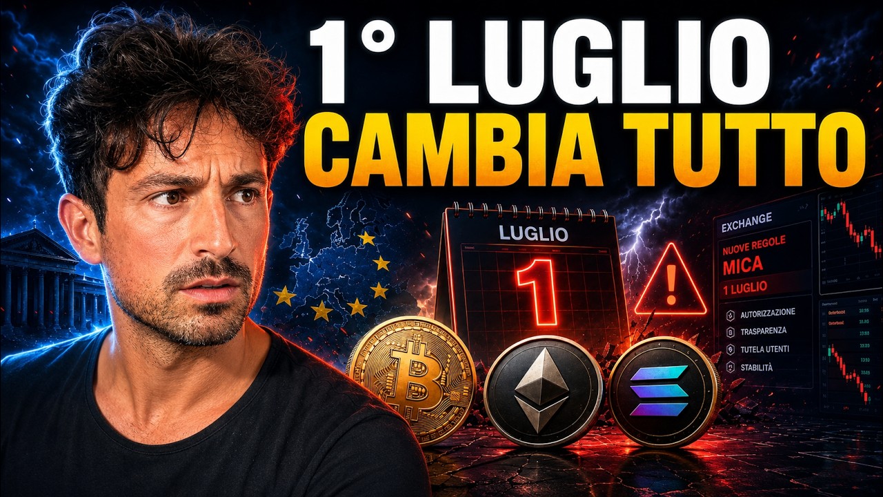 BITCOIN, CRYPTO: È PARTITO IL CONTO ALLA ROVESCIA… ATTENZIONE AL 1° LUGLIO!