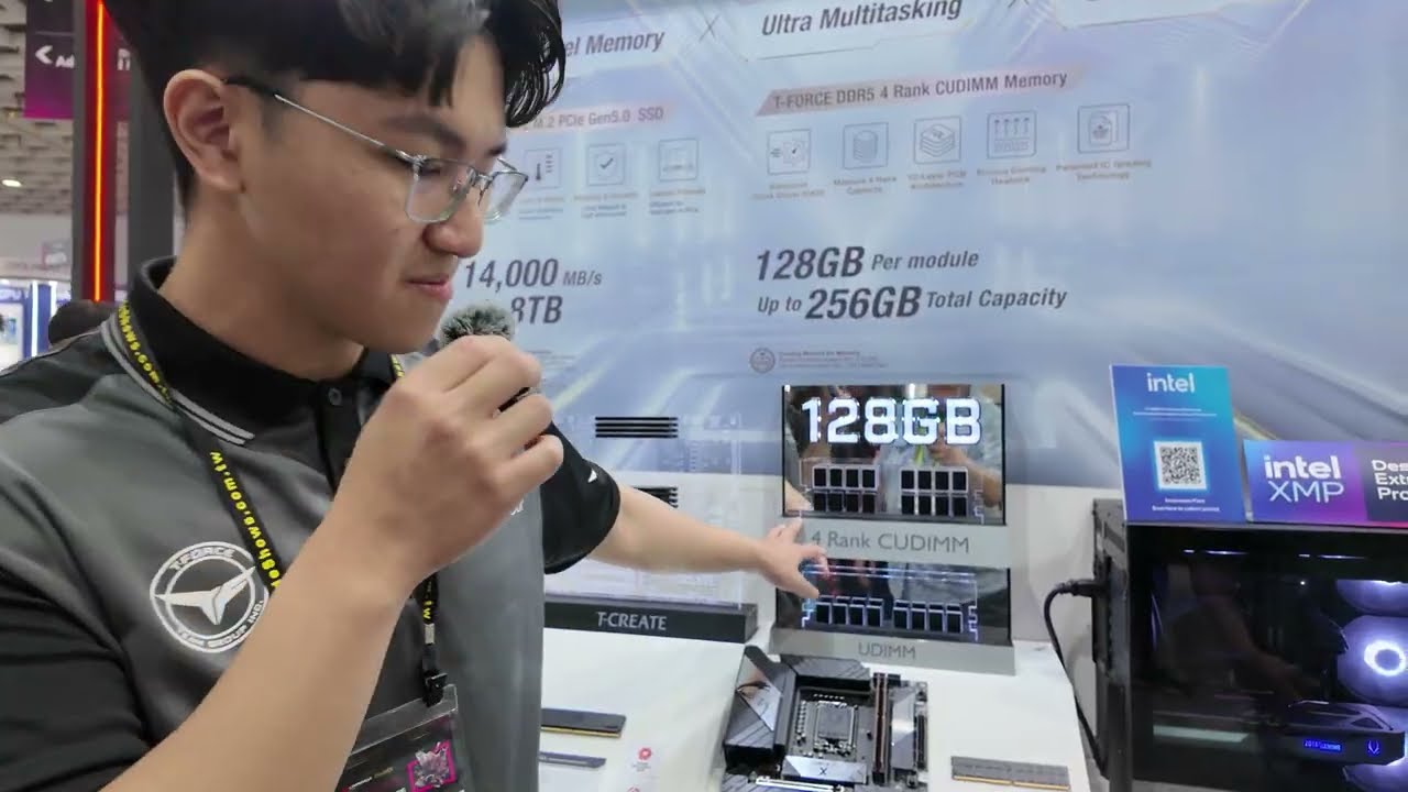 Computex 2026 live – T-Create with new DRAM and SSDs for creation and workstation