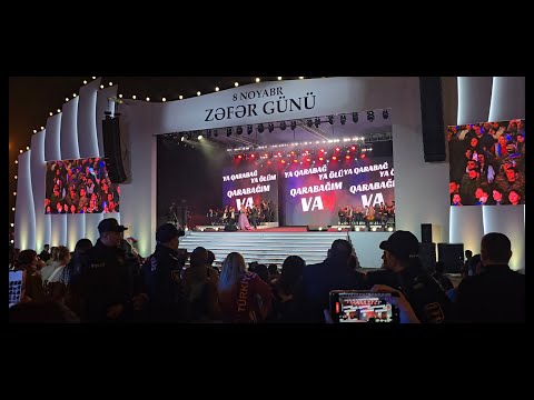 8 Noyabr Zəfər Günü Konserti | Qarabağım Var Artıq | Alim Qasımov ft. Miri Yusif & Natiq Ritm qrupu