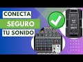 How To Properly Connect An Analog Console To An Active Speaker