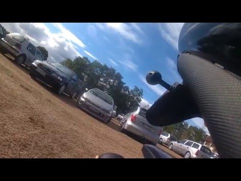 Yamaha Aerox & Aprilia SR (Przejazd po Siedliszczu)