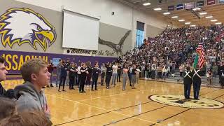 ASL Honor Society and ASL 3 Sign The National Anthem!
