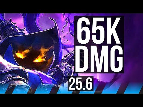 VEIGAR vs AHRI (MID) | 65k DMG, Legendary, 15/5/14 | KR Master | 25.6