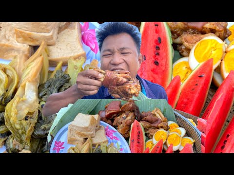 Wow cook pork recipe in Simple Family Show - Amazing video