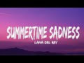Lana Del Rey - Summertime Sadness (Lyrics)