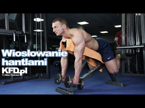 Ćwiczenia z hantlami dla programu mięśnie klatki piersiowej Jak pompować mięśnie ud wideo
