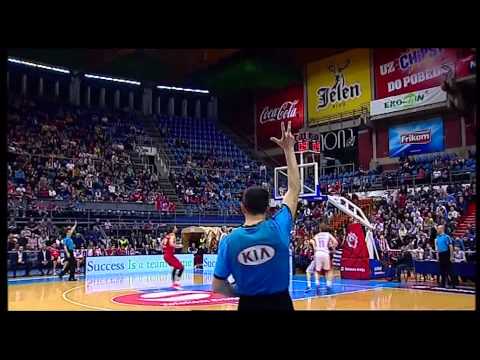 ABA Liga 2014/15, Round 24 highlights: Crvena zvezda Telekom - Metalac Farmakom (8.3.2015)