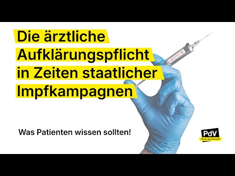 Carlos A. Gebauer:  Die ärztliche Aufklärungspflicht in Zeiten staatlicher Impfkampagnen