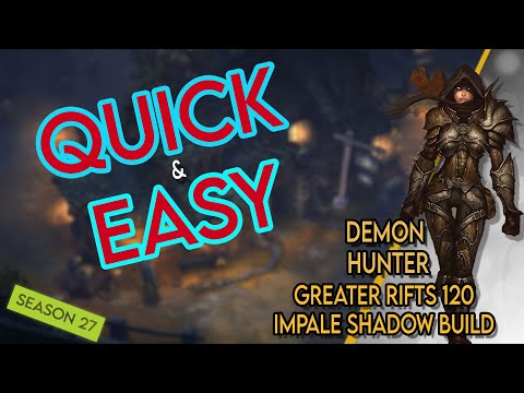 Diablo 3 Season 27 | QUICK and EASY Greater Rift 120 Build