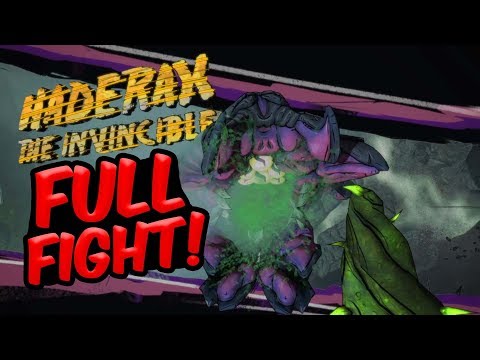 "Haderax The Invincible" FULL FIGHT - Commander Lilith And The Fight For Sanctuary RAID BOSS!
