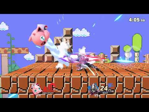 Jigglypuff vs Wolf