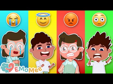 Learn Feelings And Emotions | Social Skills For Kids | Learning Videos | Kids Cartoon | EMoMee