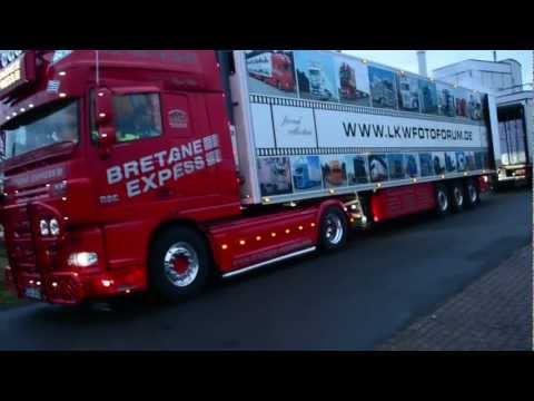 Letzte Tour Bretagne Express  " Daf XF 105"