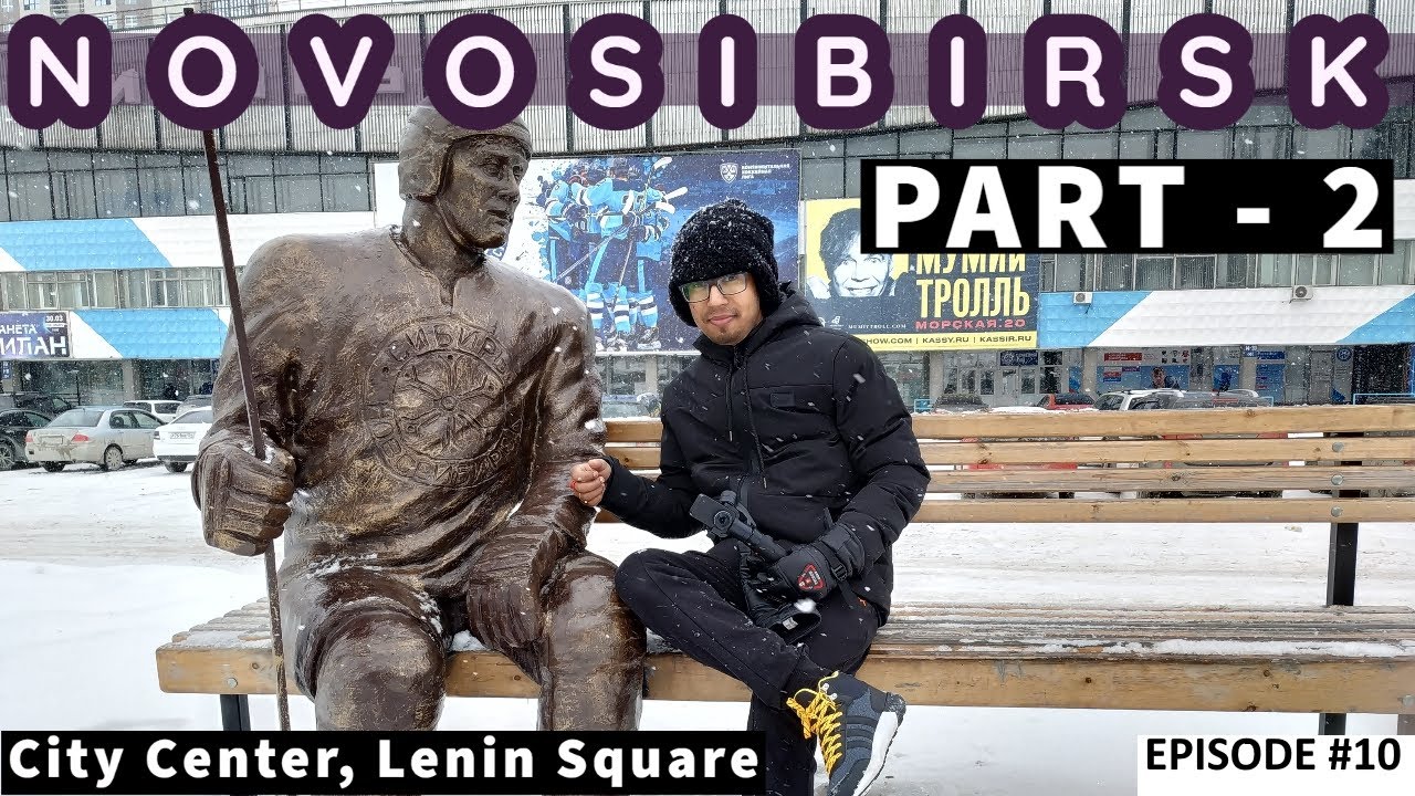 NOVOSIBIRSK CITY TOUR - PART 2 | All Famous Spots | RUSSIAN THEATER | Siberia Trip | Being Tourist