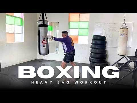 Intense Follow Along Heavy Bag WORKOUT