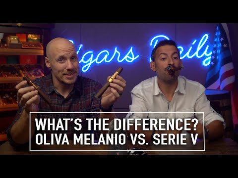 Oliva Melanio VS Oliva Serie V - What's the Difference?