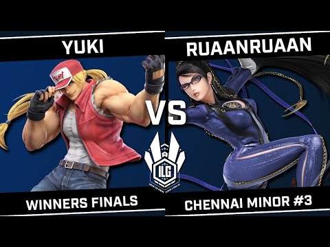 RuaanRuaan (Bayonetta/Incineroar) vs Yuki (Terry/Joker) - ILG Chennai Minor #3 - Winners Finals