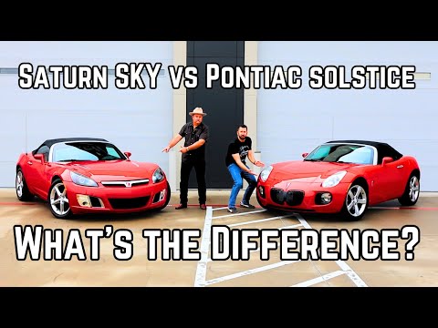The Differences Between the Saturn Sky Redline and the Pontiac Solstice GXP!