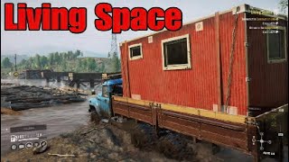 SnowRunner Living Space Belozersk Glades Central Asia Where to get Containers