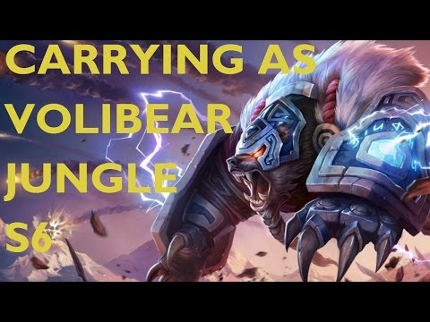 LOL guide: Legendary Volibear jungle | season 6 | pt.2