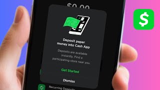 How to Add Paper Money to Cash App Card / 2024
