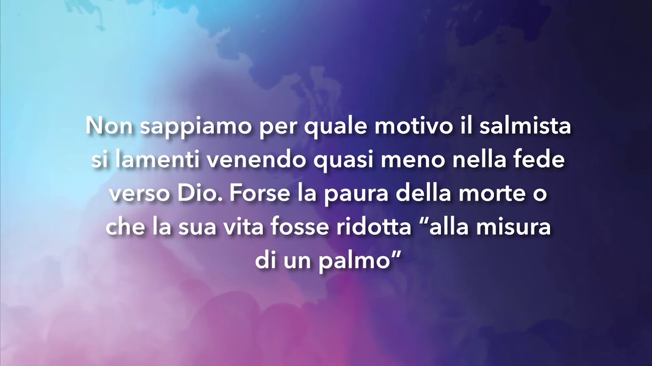 Meditazione Calendario"Parole di Vita" del 2 novembre 2019