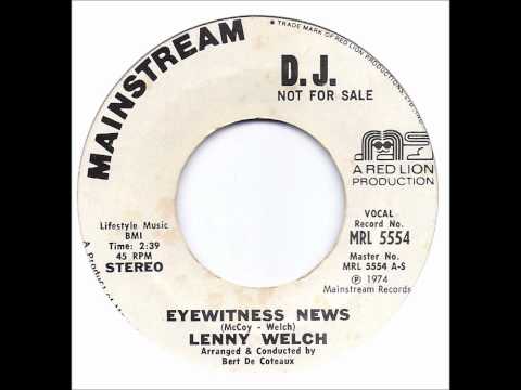 Lenny Welch - Eyewitness News.wmv