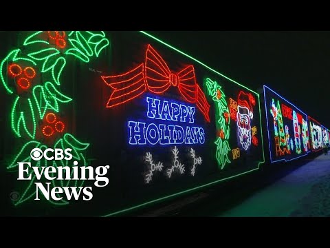 Riding along on the CPKC Holiday Train