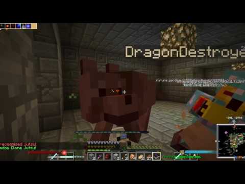 Minecraft: Naruto Survival Episode 8 Cake Dungeon & Completed Spell book!