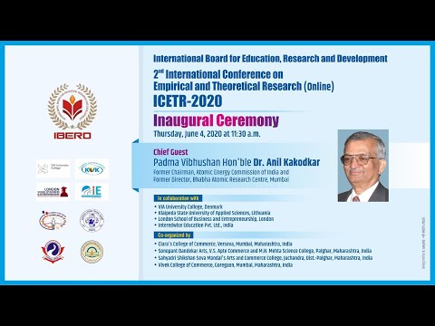 Inaugural Ceremony - 2nd International Conference on Empirical and Theoretical Research - IBERD