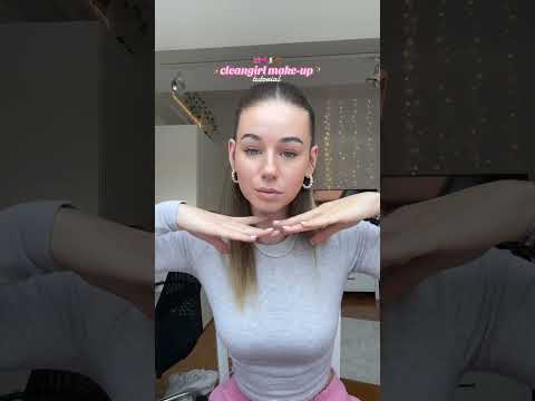 cleangirl make-up tutorial 🎀💞✨ unpaid advertising #makeup #cleangirl