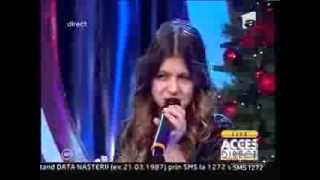 LIVE! Vanessa Marzavan - Christina Aguilera - "Oh mother" - Acces Direct