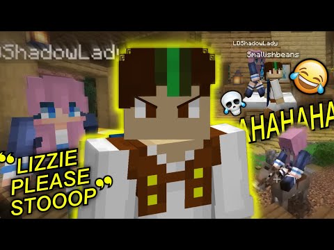 Lizzie annoying Joel on his Hardcore World