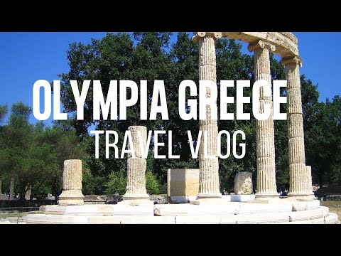 [4K] ||OLYMPIA GREECE|| ||THE VILLAGE Where Olympic Games started||