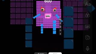 sprunki oc numberblocks 600 Phase 4 #sprunki #oc #numner #sprunki #numberblocks #600#phase4#shorts#Z