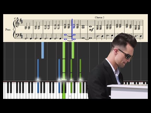 Panic! At The Disco: This Is Gospel (Piano Version) - Tutorial + SHEETS