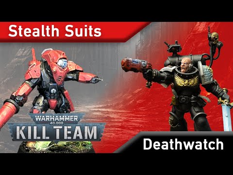 Stealth Suits vs Deathwatch: Warhammer 40k Kill Team Battle Report