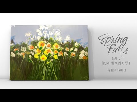 Fixing an Acrylic Pour