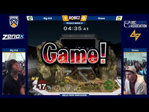 Battle of BC 2 | Big Kid (Puff) vs. Steez (Pikachu) | SSBM Pools