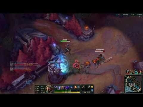 fonRizer's Zed MID Gameplay - Zed vs Yasuo Season 7.3