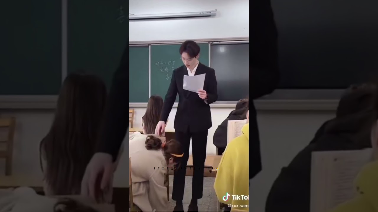 Teacher and Student Love story 😃 #cdrama #lovers #shortsvideo