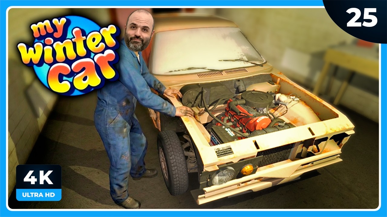 MWC #25 | MOTOR INSTALADO Y COCHE CASI LISTO!! | MY WINTER CAR Gameplay Español
