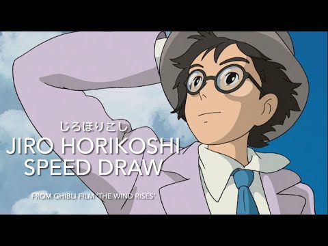 Jiro Horikoshi Speed Draw - The Wind Rises