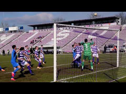 Liga 2. ASU Politehnica Timișoara 🆚 Gloria Buzău 2-0