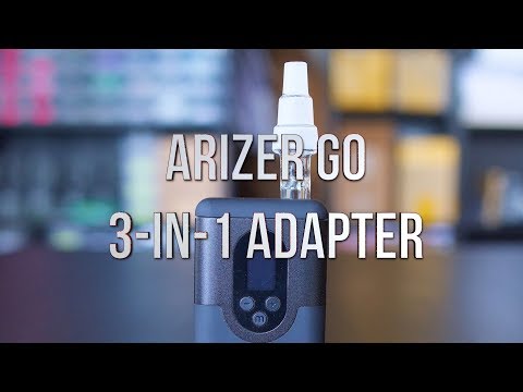 Arizer Go 3-In-1 Water Pipe Adapter - Product Demo | GWNVC's Vaporizer Reviews